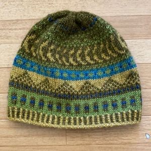 Knit oversized beanie